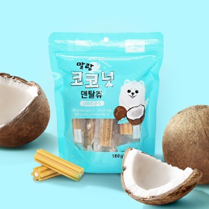 ♥임박♥코코마켓 말랑코코넛 덴탈츄 180g