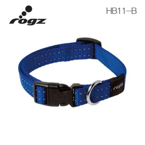 로그즈 유틸리티 목줄 스네이크 HB11-B 블루 M