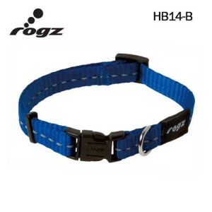 로그즈 유틸리티 목줄 나이트라이프 HB14-B 블루 S
